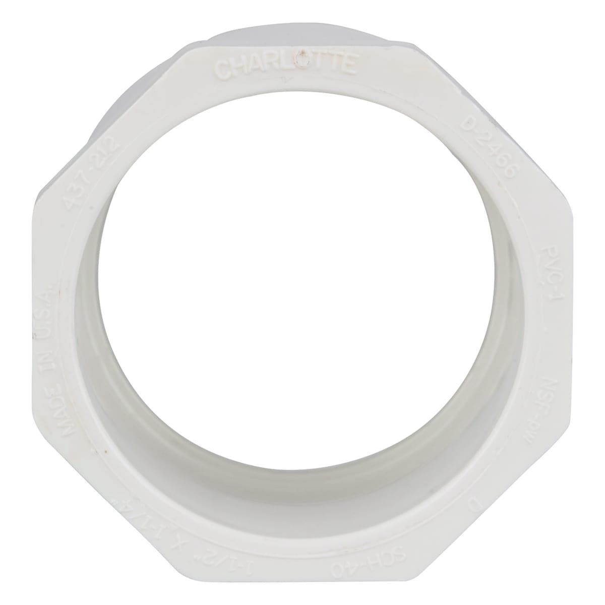 SPEARS Spears 437-212 Reducing Bushing 1-1/2 x 1-1/4 Spigot x Socket Schedule 40 (Each)