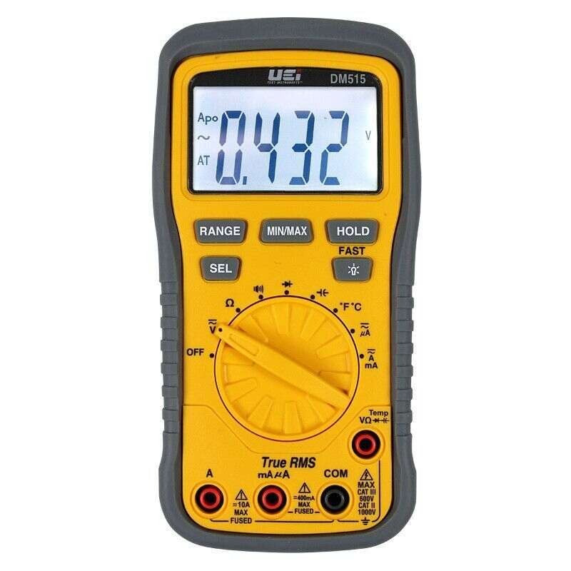 UNIVERSAL ENTERPRISES Universal Enterprises DM515 True RMS Digital Multimeter 1000V (Kit)