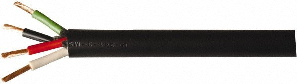 SOUTHWIRE Southwire 55039903 14/4 Seoow Outdoor Cord 600V Black