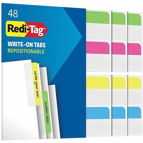 REDI-TAG Redi-tag RTG33248 Index Flag Tabs 2 Inch 48 Pack