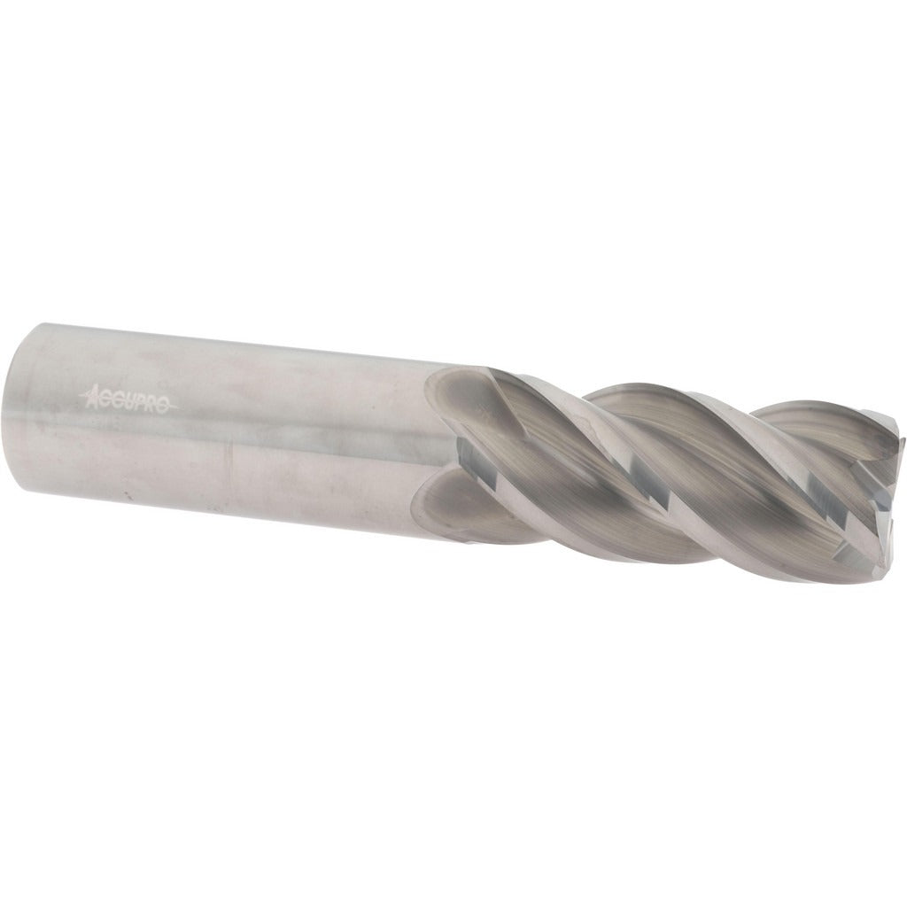 ACCUPRO Accupro 12182972 Corner Radius End Mill 1 in 4 Flute Carbide