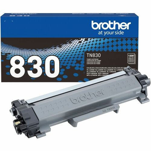 BROTHER Brother BRTTN830 Black Toner Cartridge 1200 Page Yield