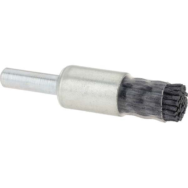 WEILER Weiler 86099 End Brush 3/8 in Nylon Crimped 120 Grit