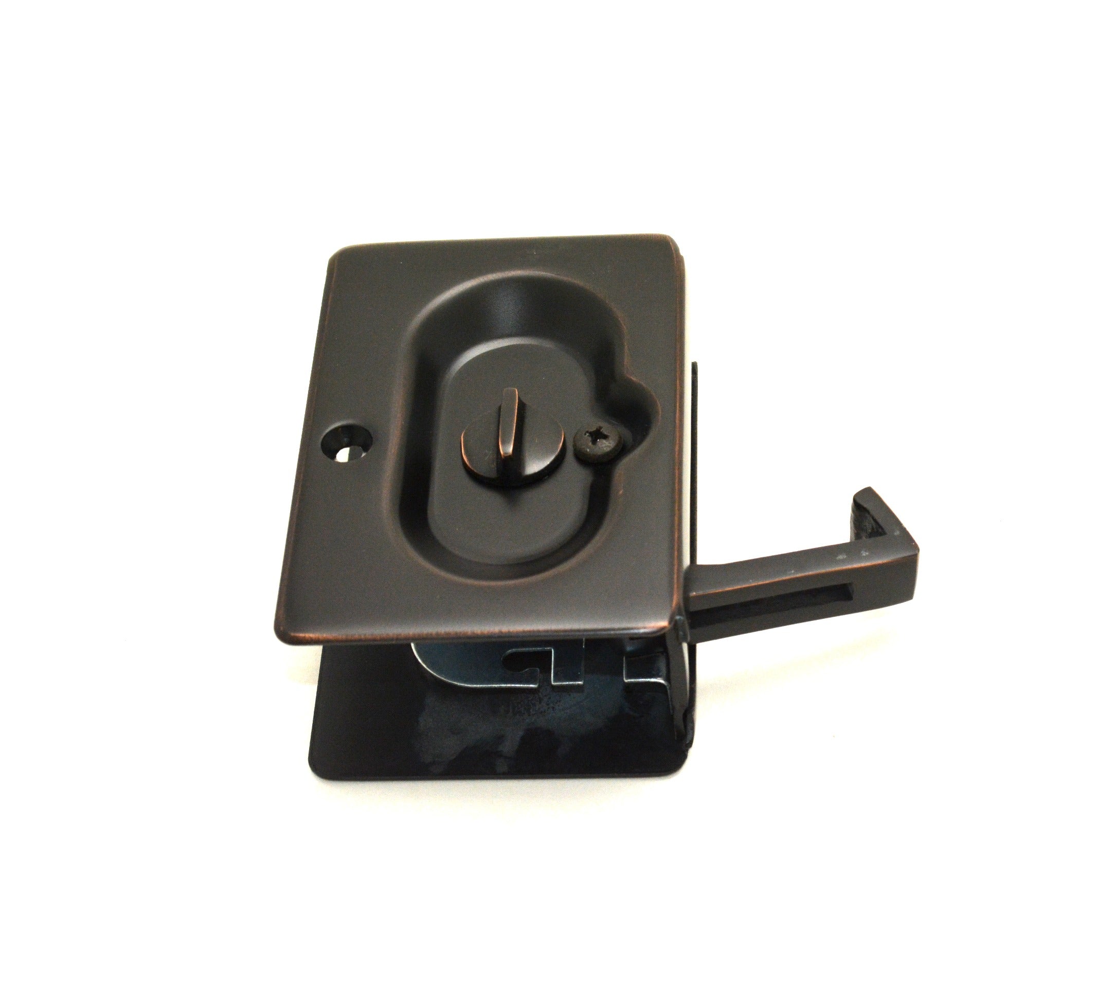 EMTEK Emtek 2102US10B Privacy Pocket Door Lock Oil Rubbed Bronze