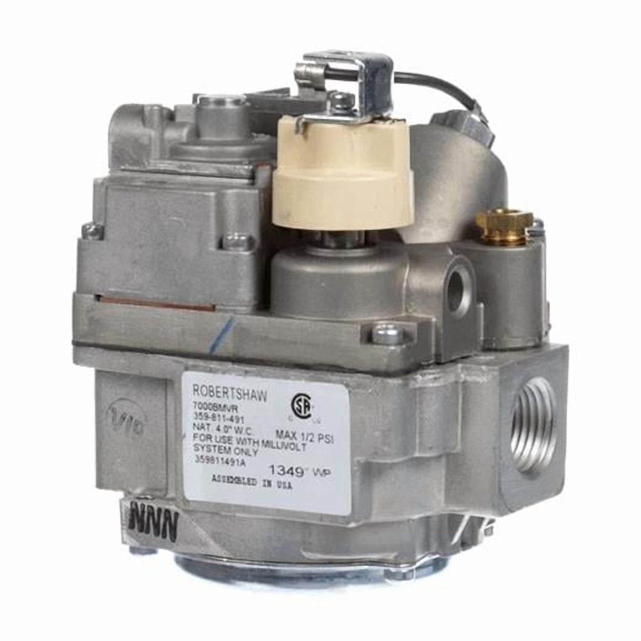 ADCRAFT Adcraft 359811491A Gas Valve Millivolt Fryer (Each) PAO359811491A