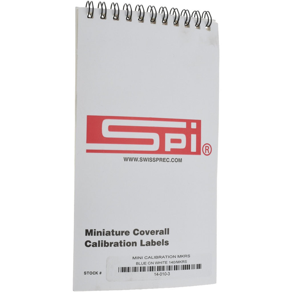 SPIROTHERM Spi 14-010-3 Calibration Id Label Vinyl 1 Inch 140 Pack