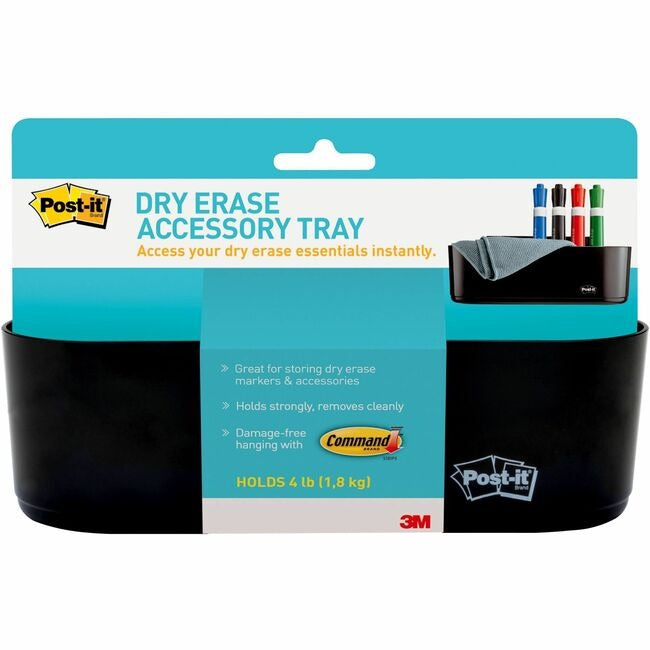 3M 3M MMMDEFTRAY Sticky Note Dry Erase Accessory Tray 1 Each (DEFTRAY)