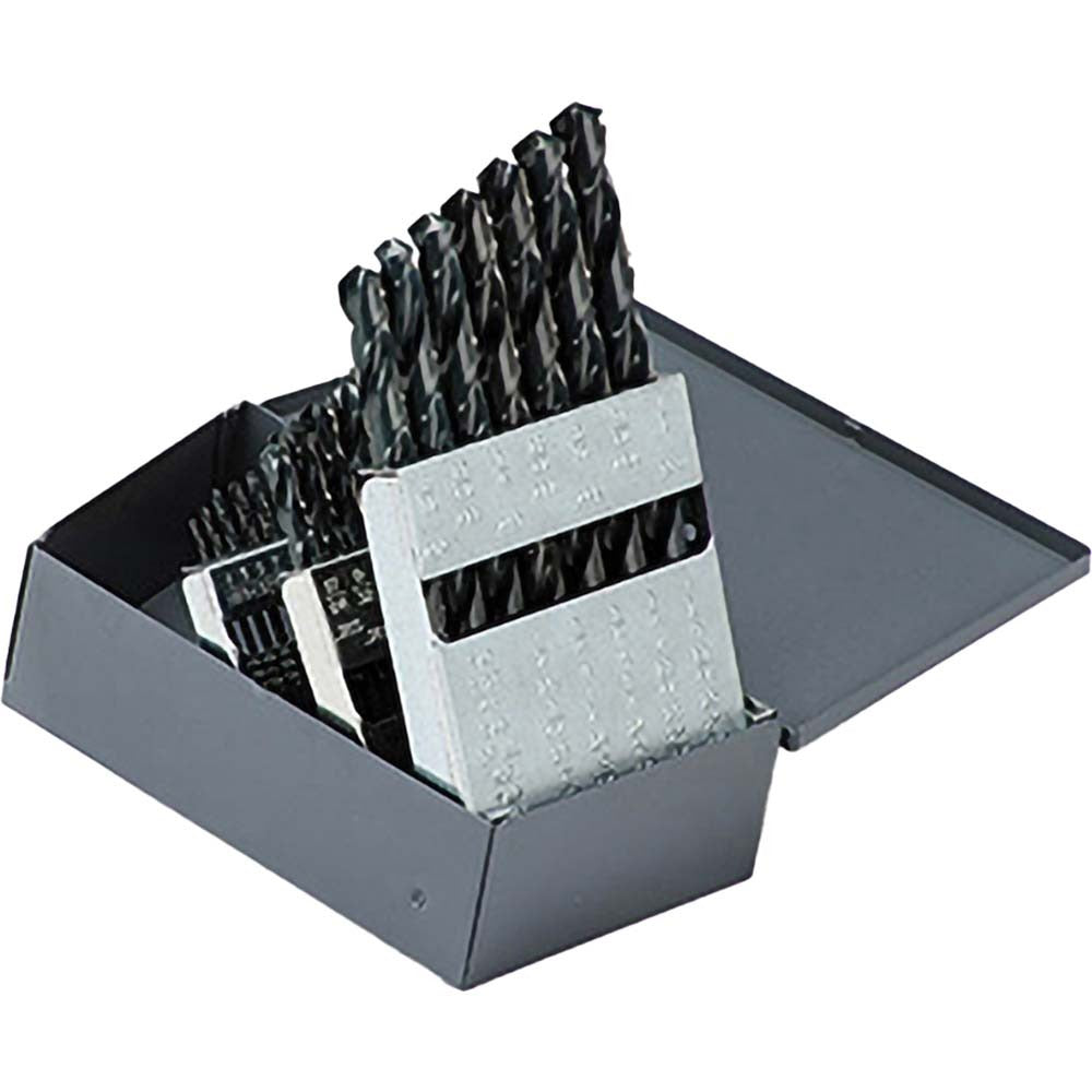 TITAN USA Titan Usa MS99026 Drill Bit Set 29 Pc Hss Black Oxide