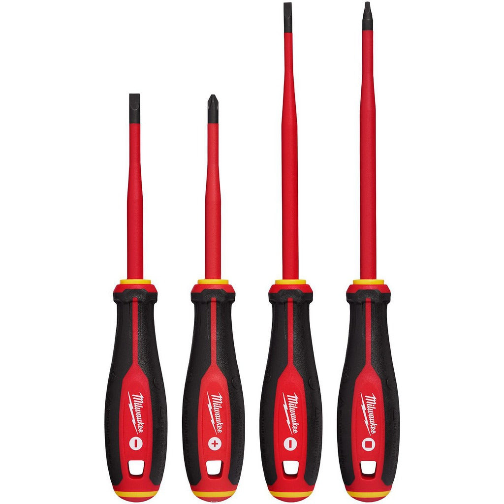MILWAUKEE Milwaukee Tool 48-22-2219 Insulated Screwdriver Set 4pc