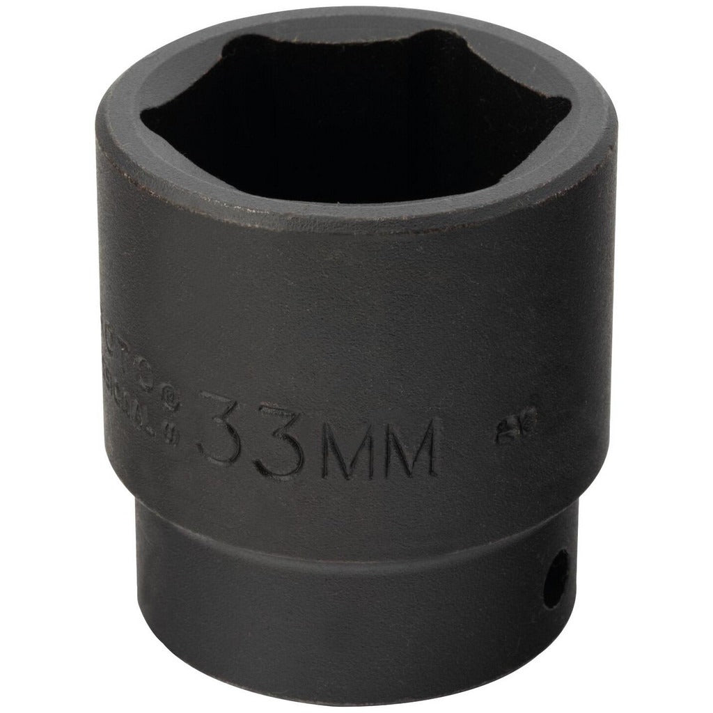 PROTO Proto J7433M Impact Socket 1/2 in Drive 33mm 6-point