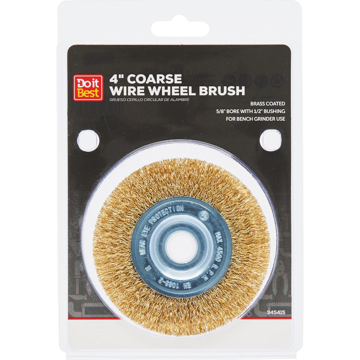 BSC PREFERRED Bsc Preferred 600 510-9009 4 Inch Coarse Wire Wheel