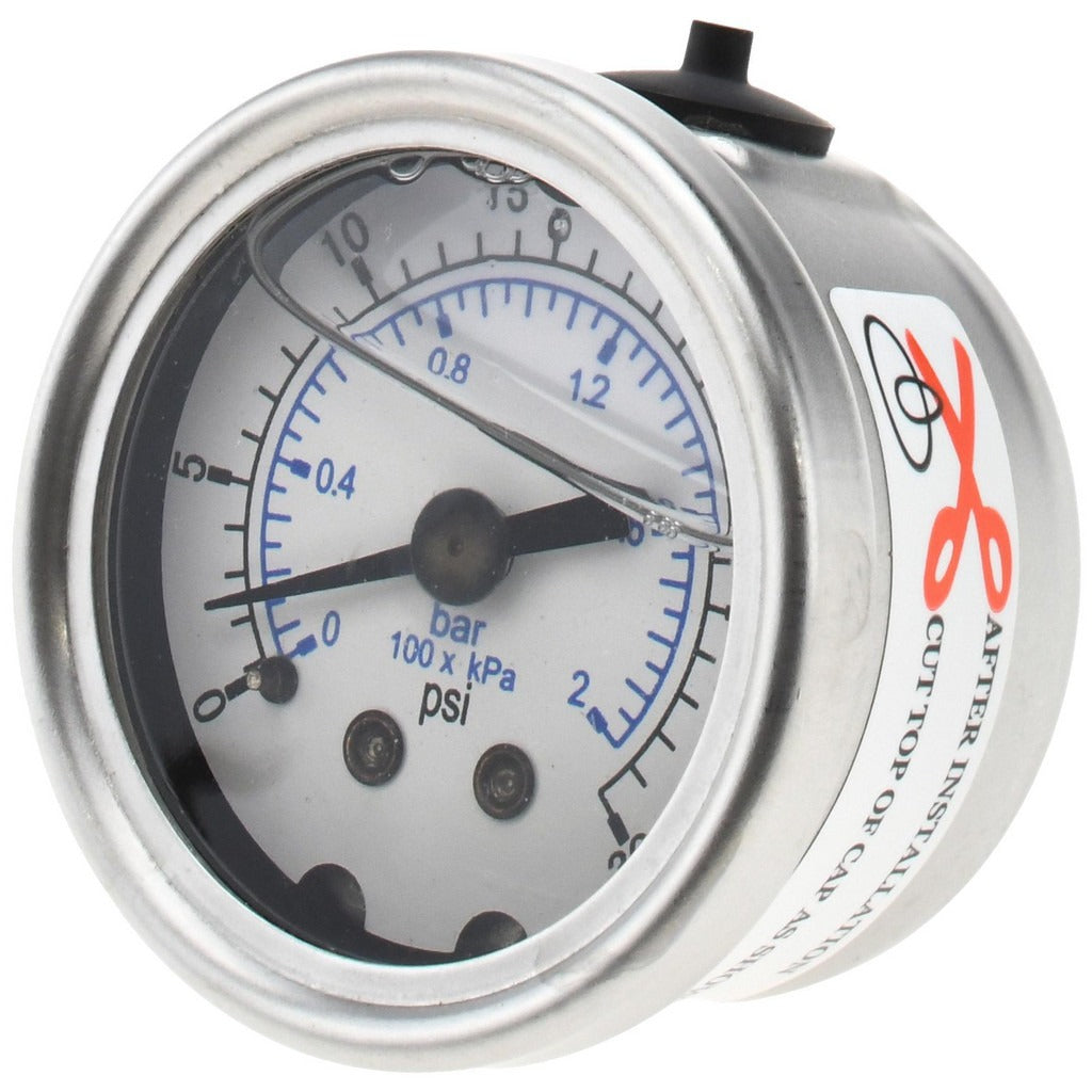 VALUE COLLECTION Value Collection 116AB15030 Pressure Gauge 30 Psi 1.5 in Dial