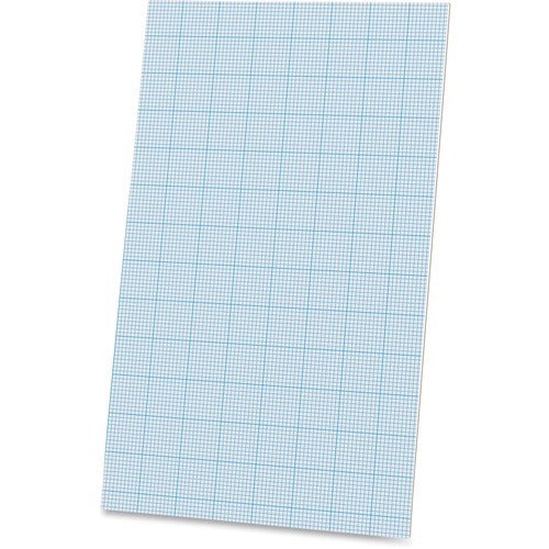 TOPS Tops TOP22028 Cross-section Pad 10x10 Grid 40 Sheets