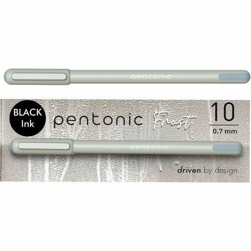 PENTONIC Pentonic PNTPEN13086 Ballpoint Pen 0.7mm Black Box of 10