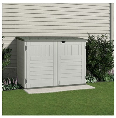 SUNCAST Suncast Corp BMS4700X 70 Cu Ft Resin Storage Shed