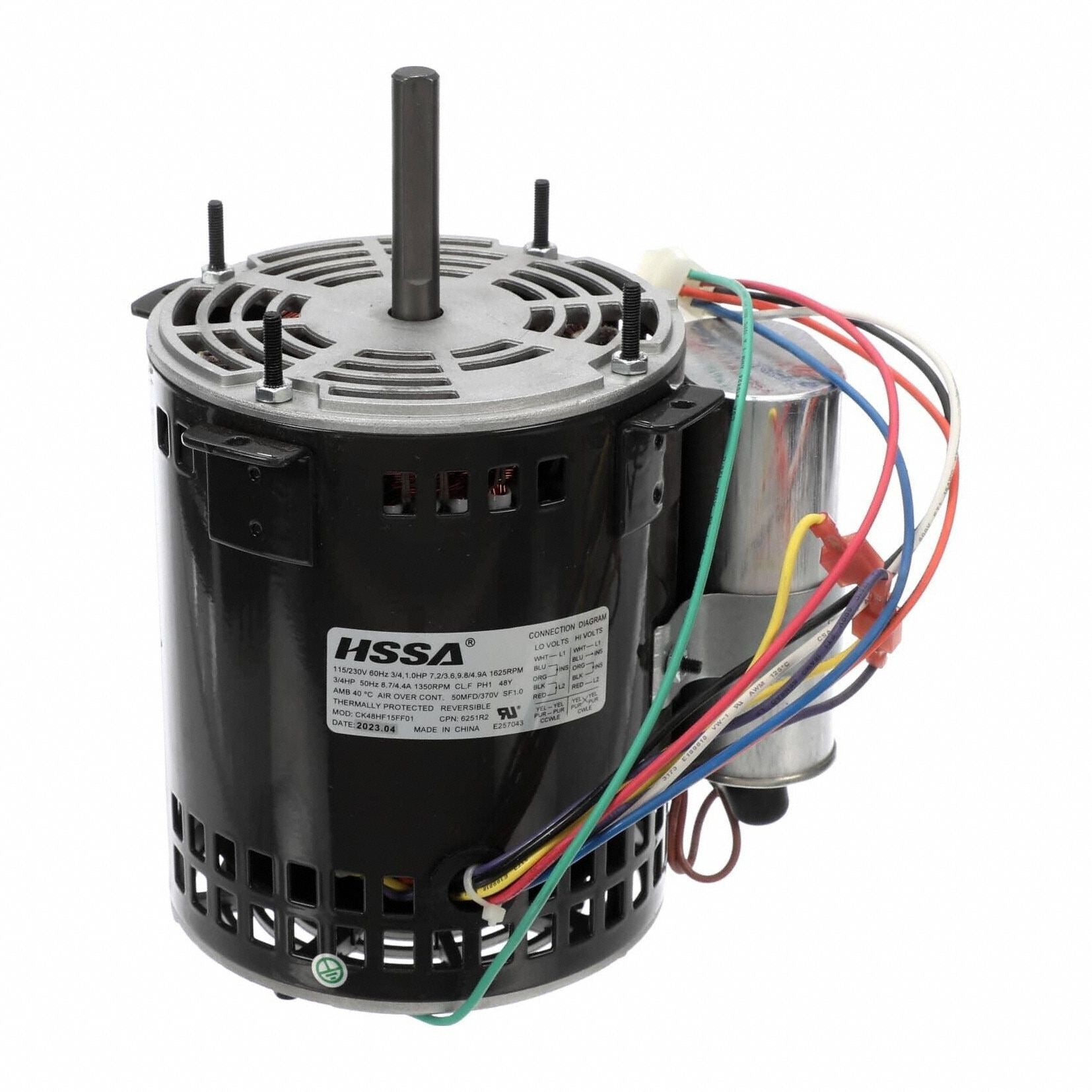 CAPTIVEAIRE Captiveaire CK48HF15FF01-60-115 Motor 3/4 HP (Each) CK48HF15FF01-60-115
