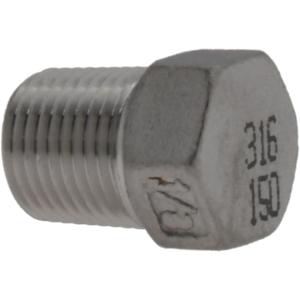 VALUE COLLECTION Value Collection 6HP1/8 Hex Pipe Plug 1/8 in Mnpt 316 Ss