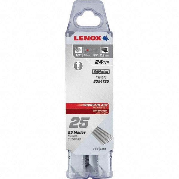 LENOX Lenox 1991573 Bi-metal Jigsaw Blade 24 Tpi T-shank 25-pack