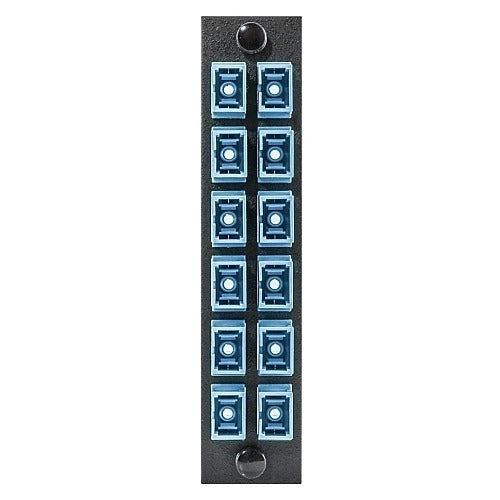 HUBBELL Hubbell Premise Wiring FSPNSCSS12 Fiber Adapter Panel