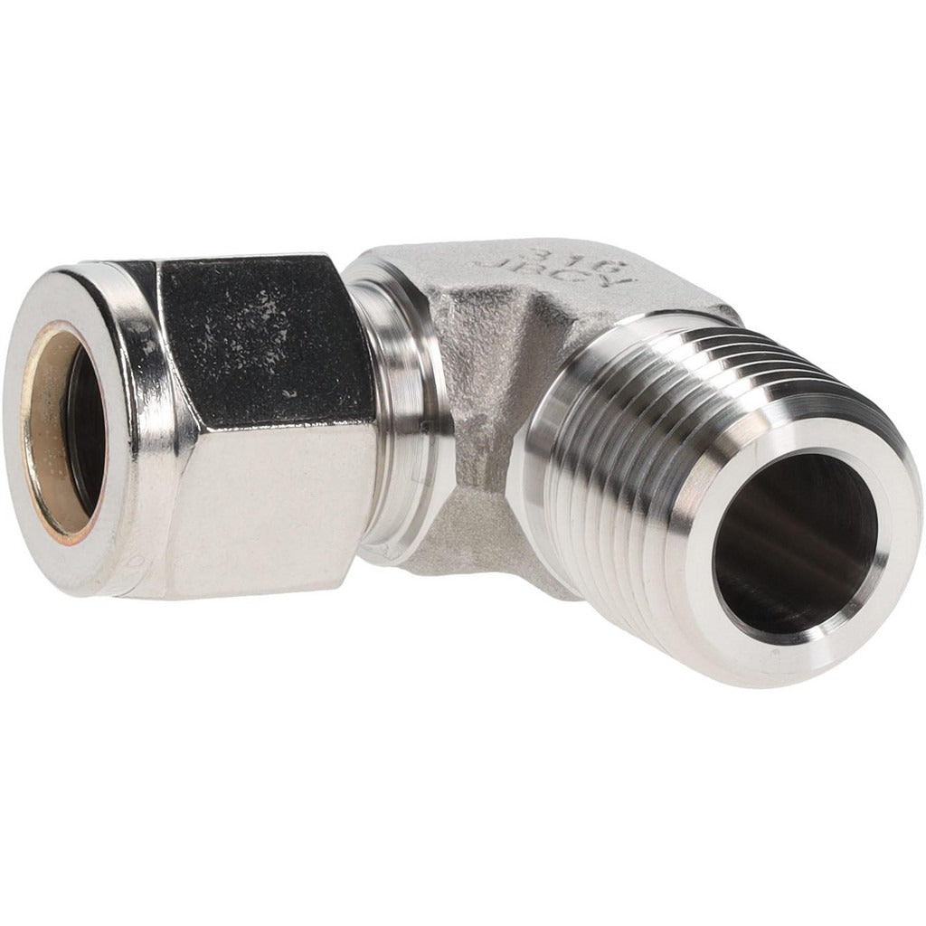 PARKER Parker 8MSEL8N-316 Compression Male Elbow 1/2 in Ss