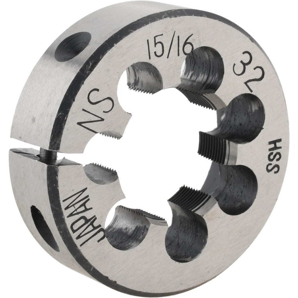 VALUE COLLECTION Value Collection 315-1336 Round Die 15/16-32 2in Od Hss