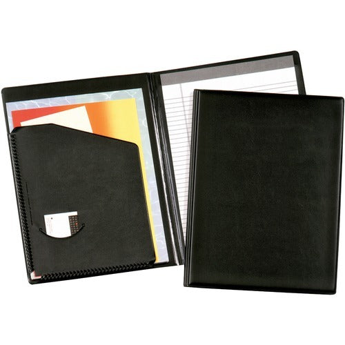 CARDINAL Cardinal CRD397610 Letter Size Pad Holder Black Vinyl