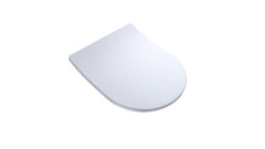 TOTO SS227#01 Slim D Shape Soft Close Toilet Seat Cotton