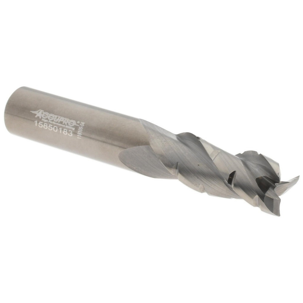 ACCUPRO Accupro 118043 Roughing Finishing End Mill 1/2 in 3 Flute
