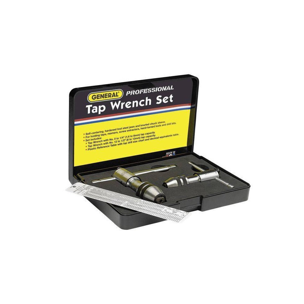 GENERAL FILTERS General 165 Ratcheting T-handle Tap Wrench Set