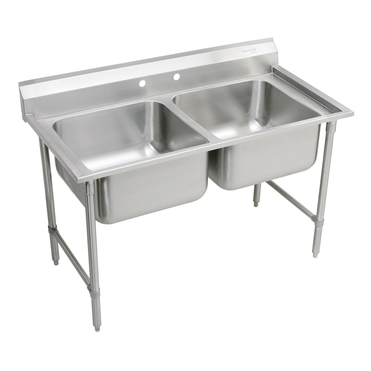 BSC PREFERRED Bsc Preferred RNSF82482 Double Compartment Scullery Sink