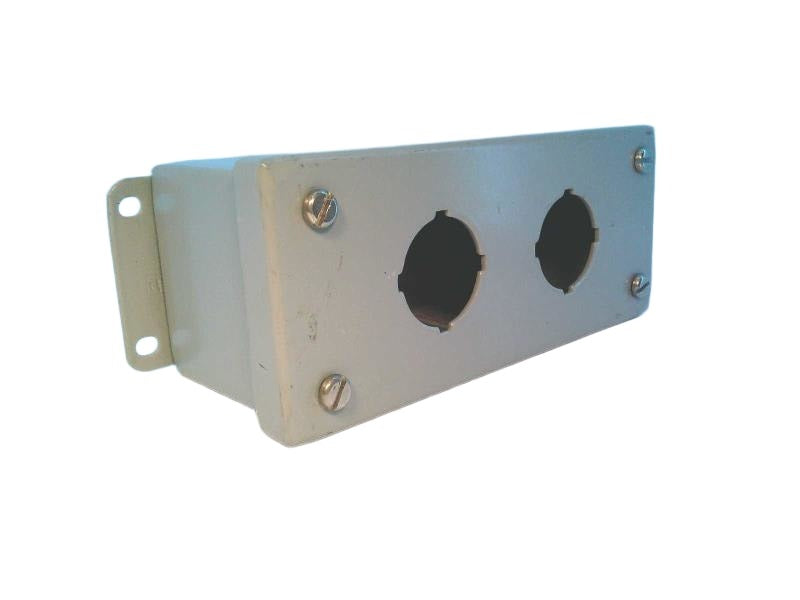 NVENT Nvent E2PBSL Slim Pushbutton Box 2-Hole