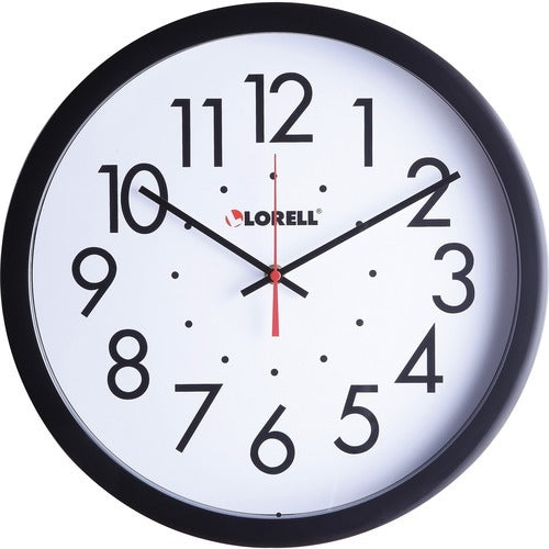 LORELL Lorell LLR61009 Wall Clock 14.5 in Self-set Dst Battery