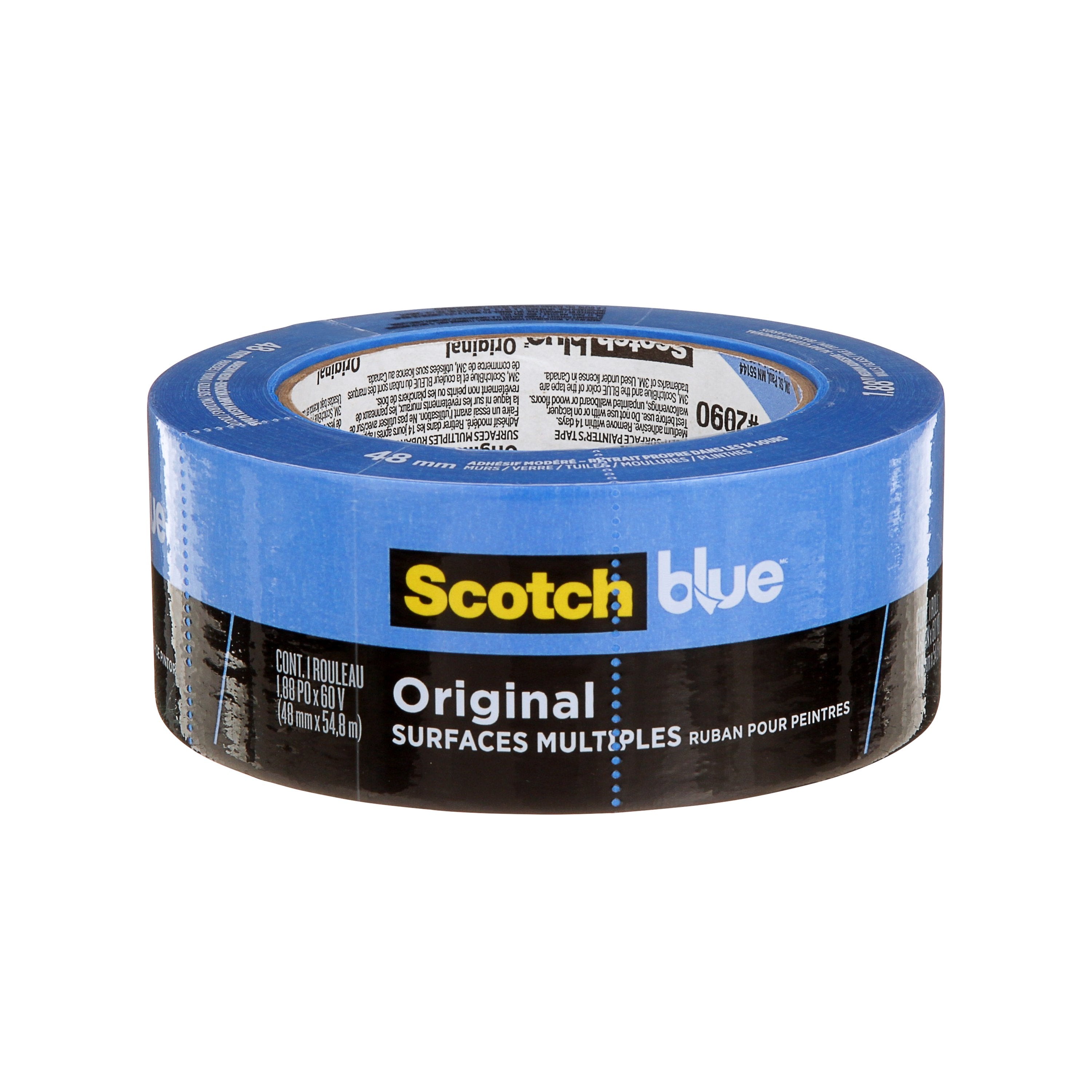 3M 3M 7100186980 ScotchBlue Paper Masking Tape (2 in x 60 yd) 3MT2090-48EC