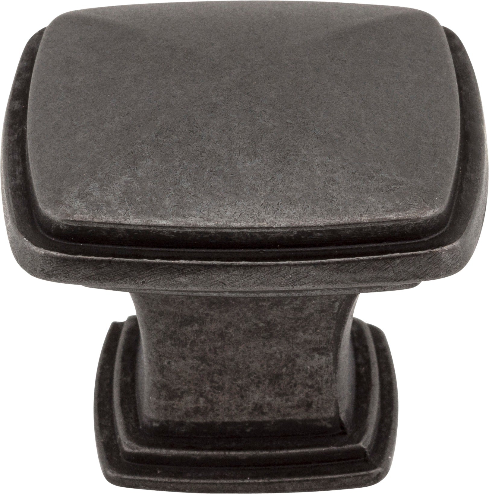 JEFFREY ALEXANDER Jeffrey Alexander 1091DACM Gun Metal Square Cabinet Knob