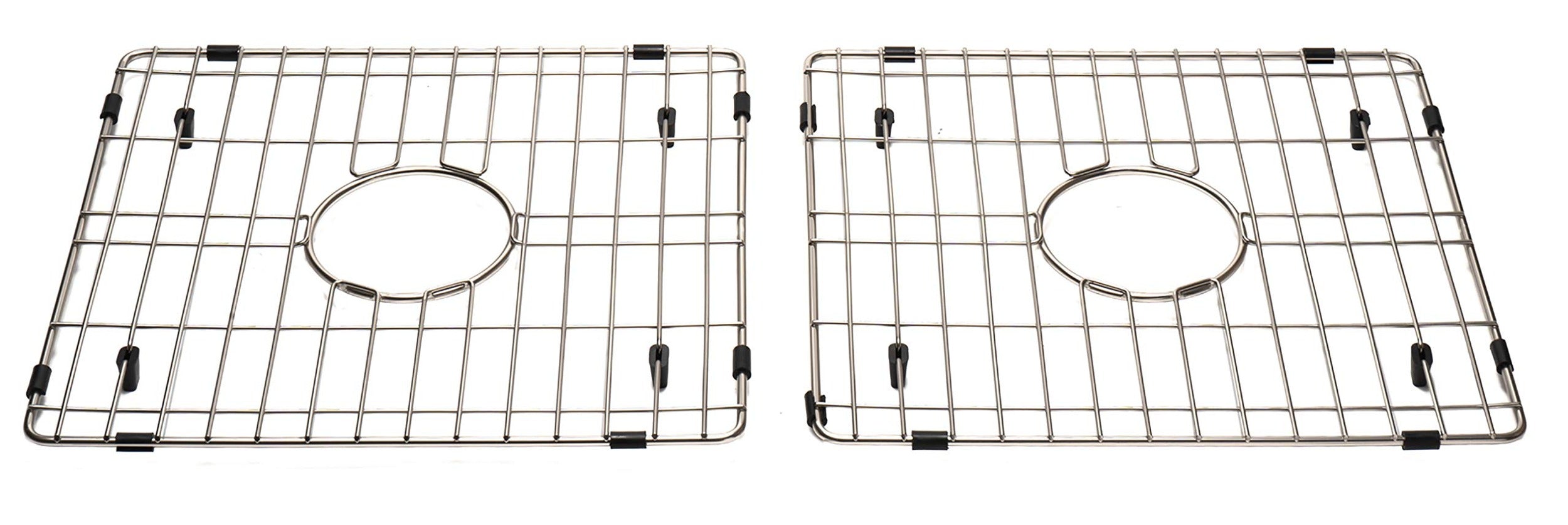 ALFI Alfi ABGR33D Kitchen Sink Bottom Grid Double Bowl
