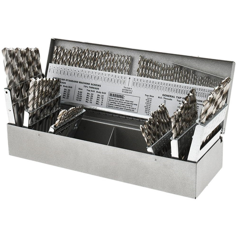 TRIUMPH TWIST DRILL Triumph Twist Drill 090560 Drill Bit Set 115 Pc Hss