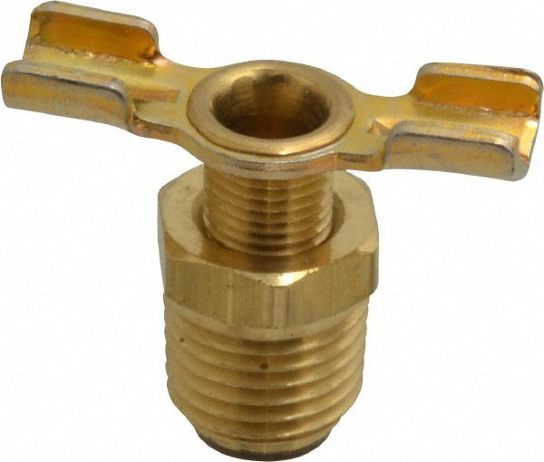 PARKER Parker DC604-4 Drain Cock Shutoff Valve 1/4 Inch Nptf
