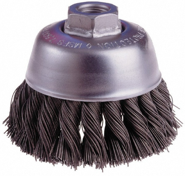 OSBORN Osborn 0003303000 Knotted Cup Wire Brush 6 in Steel