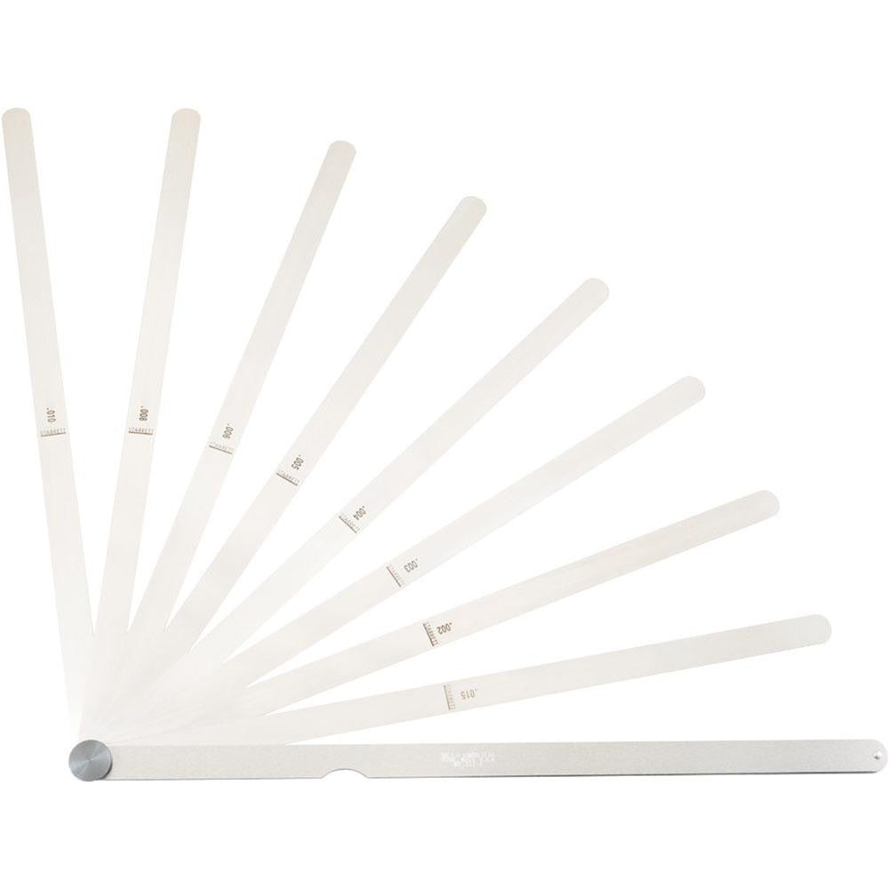 STARRETT Starrett 50654 Parallel Feeler Gage Set 8 Piece