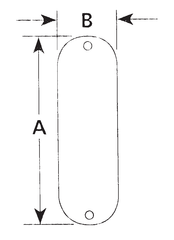 Steel Electric Products 03 Steel Conduit Body Cover 1 Inch Zinc Plated