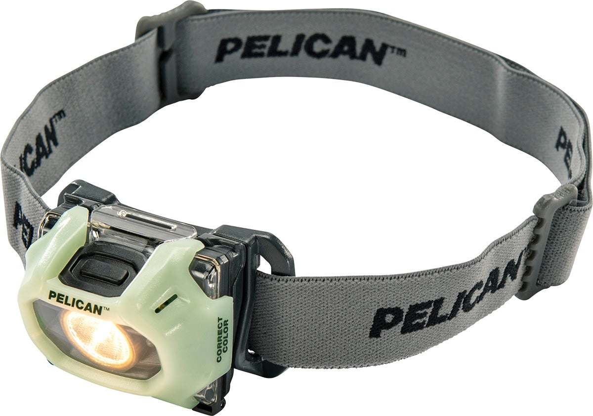 PELICAN Pelican 2750CC Correct Color Headlamp 183 Lumens (Includes 3 AAA Batteries)