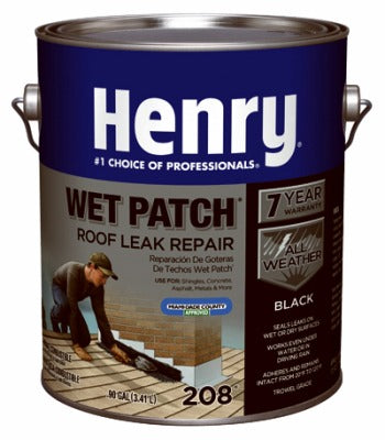 HENRY Henry Co HE208042 Wet Patch Roof Cement 1 Gallon