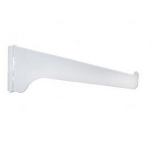 KNAPE & VOGT Knape & Vogt 180 WH 8 180 Series Single-Slot Shelf Bracket 8 in.