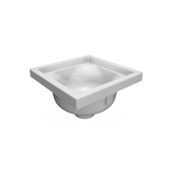 Zurn FS12-6-PV4 4 In. Outlet 6 In. Sump Floor Sink With Dome Strainer