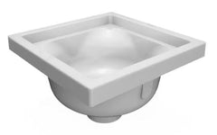 Zurn FS12-6-PV2 2 Outlet 6 Sump Floor Sink with Dome Strainer