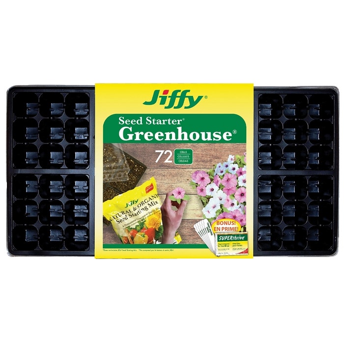 JIFFY Jiffy T72HST-14 Seed Starter Kit (72-Piece)