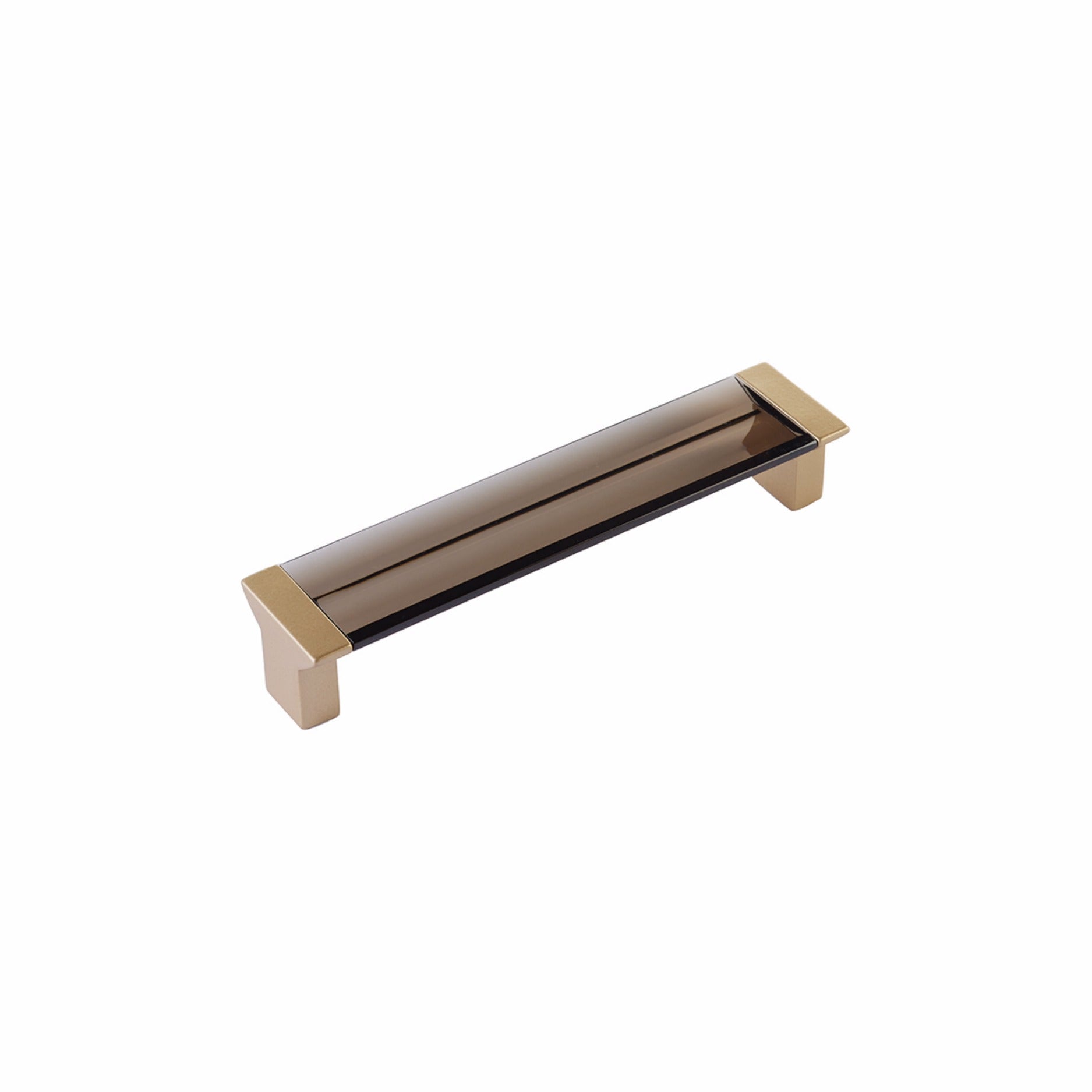SCHAUB Schaub 316-SSB-SM Cabinet Pull Positano Smoke Satin Brass