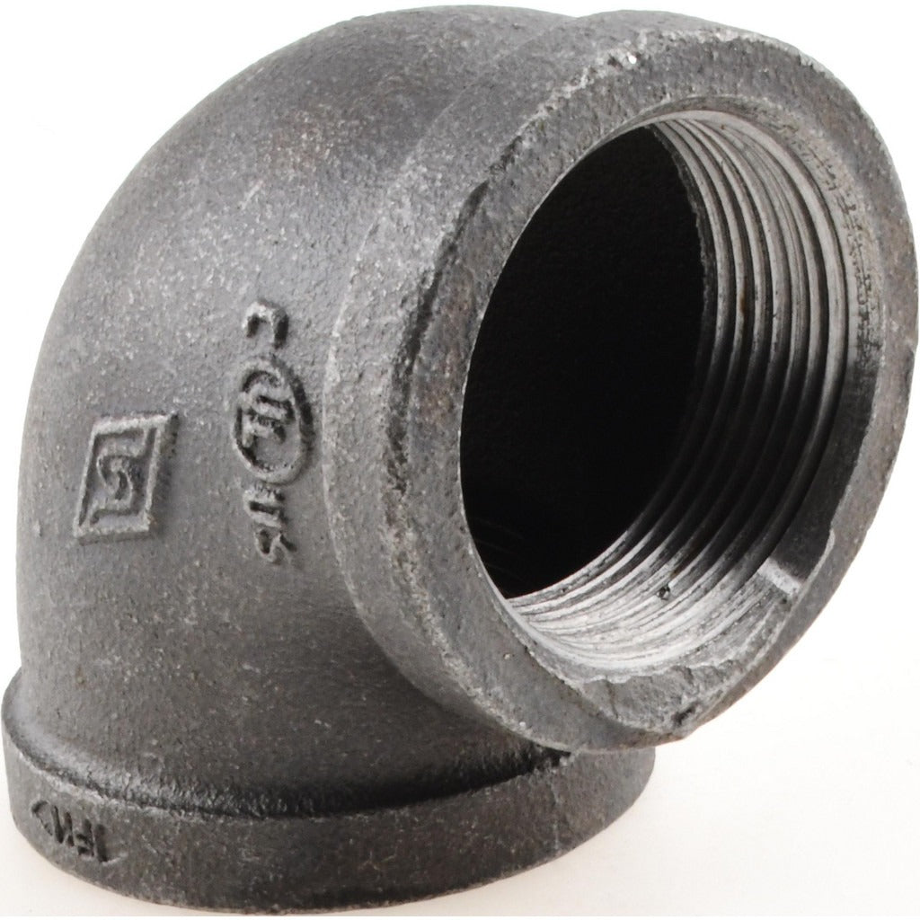 VALUE COLLECTION Value Collection MDB90 40-5 Black Iron 90 Elbow 1-1/2 in