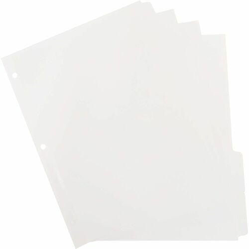 BUSINESS SOURCE Business Source BSN20070 Write-on Tab Dividers Box of 100