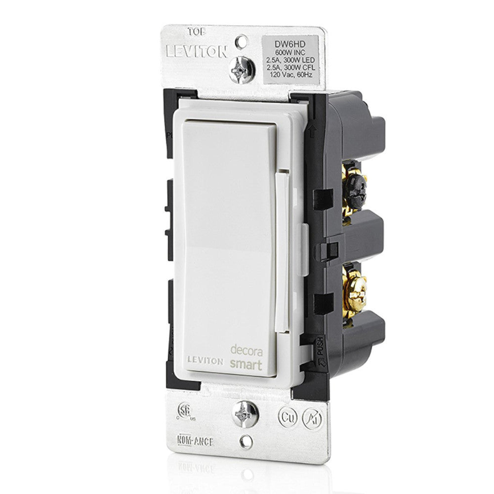 Leviton DW6HD-1BZ Decora Smart Wi-Fi 600W Dimmer